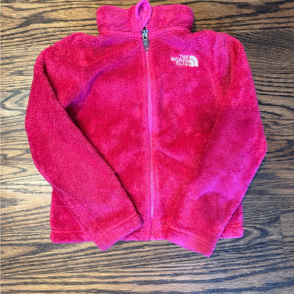 The North Face Vibrant Pink Sherpa Jacket